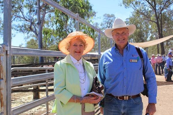 Alison Francis attended the Greenup Eidsvold Station sale recently and caught many friendly faces. 