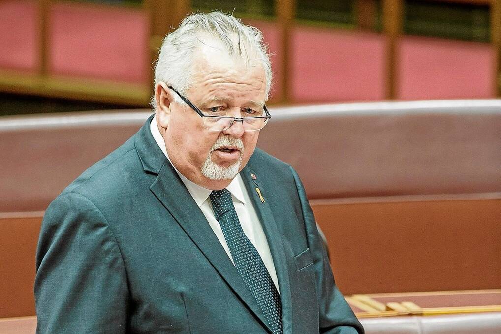 Senator Barry O'Sullivan is fired up to sideline WWF from Australia's beef industry.