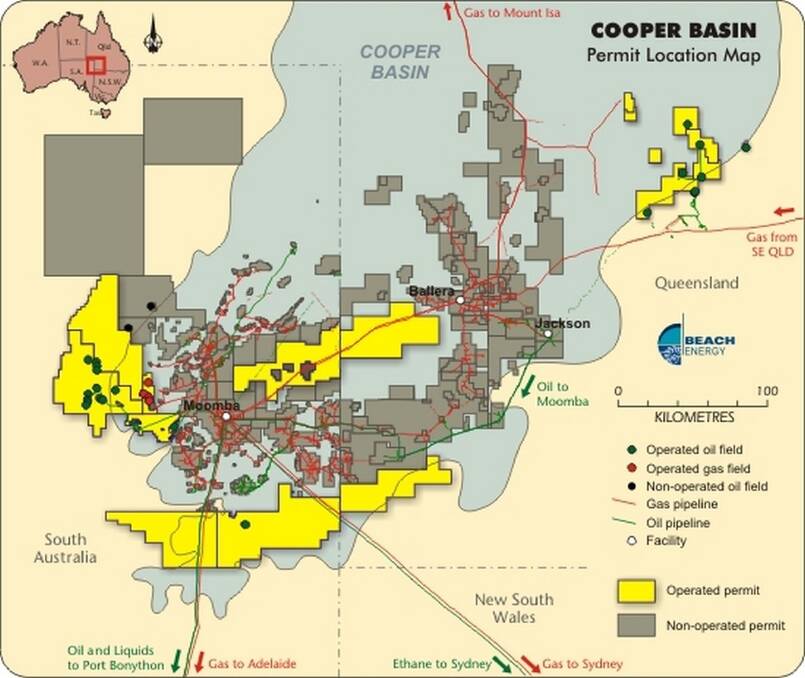 Existing resource company operations in the Cooper Basin show that mining can be conducted safely without restrictive Wild Rivers legislation, according to Quilpie mayor Stuart Mackenzie. Photo: Beach Energy.