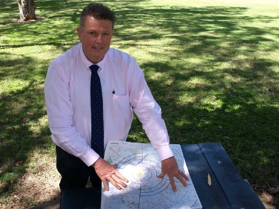 Rockhampton businessman Dominic Doblo is pushing for a mega-dam at The Gap, 50 kilometres north-west of Rockhampton.
