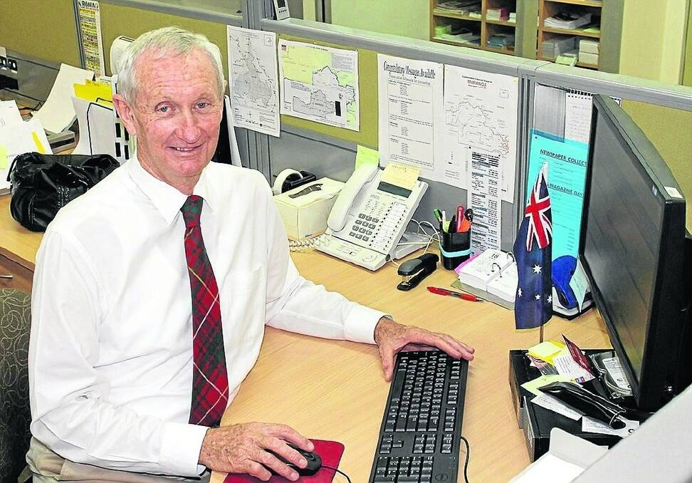 Maranoa's Bruce Scott says he is urging Telstra to increase capacity to towns in his electorate to ease internet congestion headaches.
