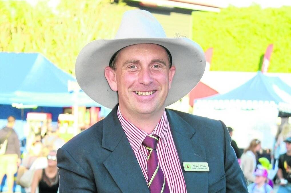 As show season 2015 kicks off with the annual think tank in Yatala on January 13, Queensland Chamber of Agricultural Societies Next Generation president Rowan O'Hara says there'll be a renewed focus on youth involvement for future sustainability of the events. - <i>Picture: ANDREA CROTHERS.</i>
