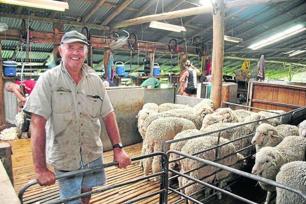Traprock wool grower David Bartlett, Dunblane, Yuraraba, has made the switch to shearing to length rather than sticking with a set annual shearing date.