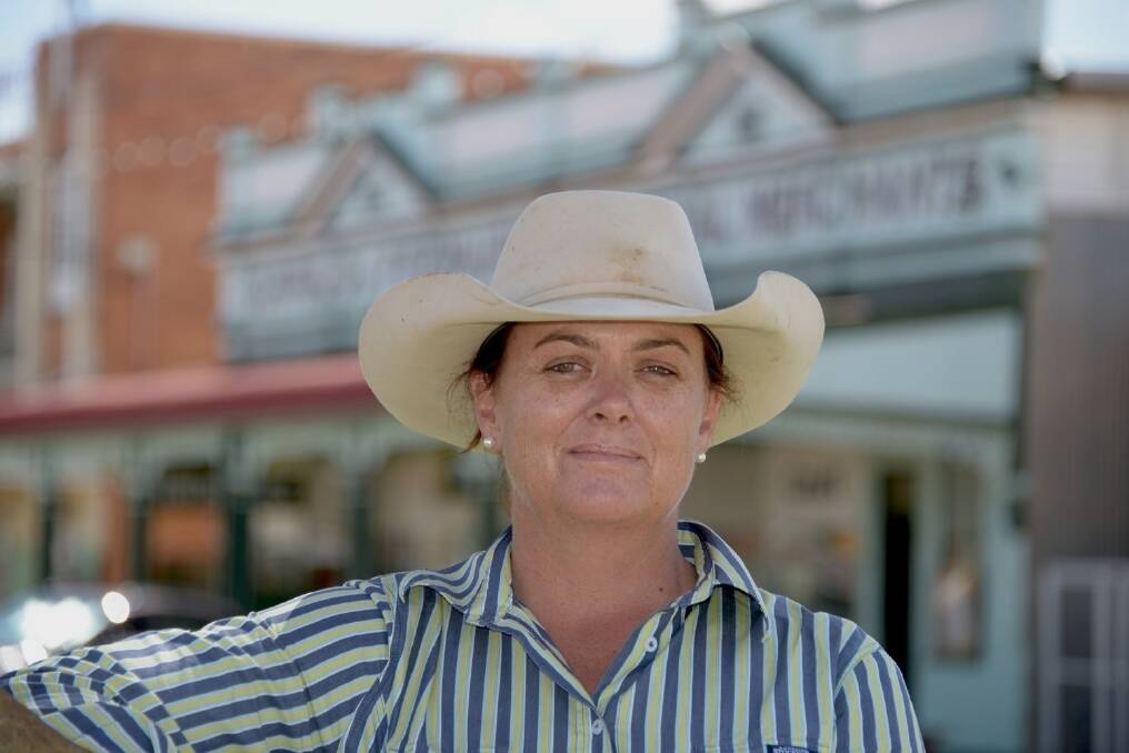 Winton's Emma Forster is calling for urgent assistance for small businesses also feeling the effects of drought. Photo - John Elliott