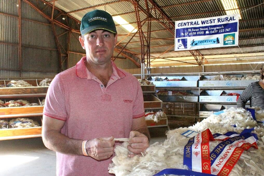 Longreach shearing contractor Dave Grant.
