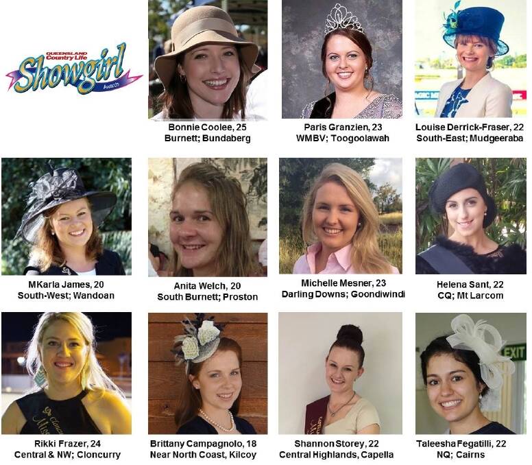Qld Showgirl 2015 finalists announced