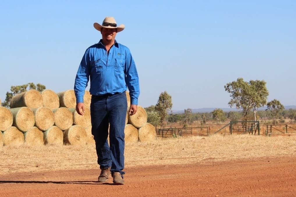 Manbulloo's station manager Cameron Kruckow. <i>Picture: ANDREA CROTHERS.</i>