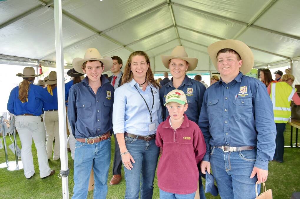 400 future producers and agribusiness professionals gathered at the Ekka on Tuesday.