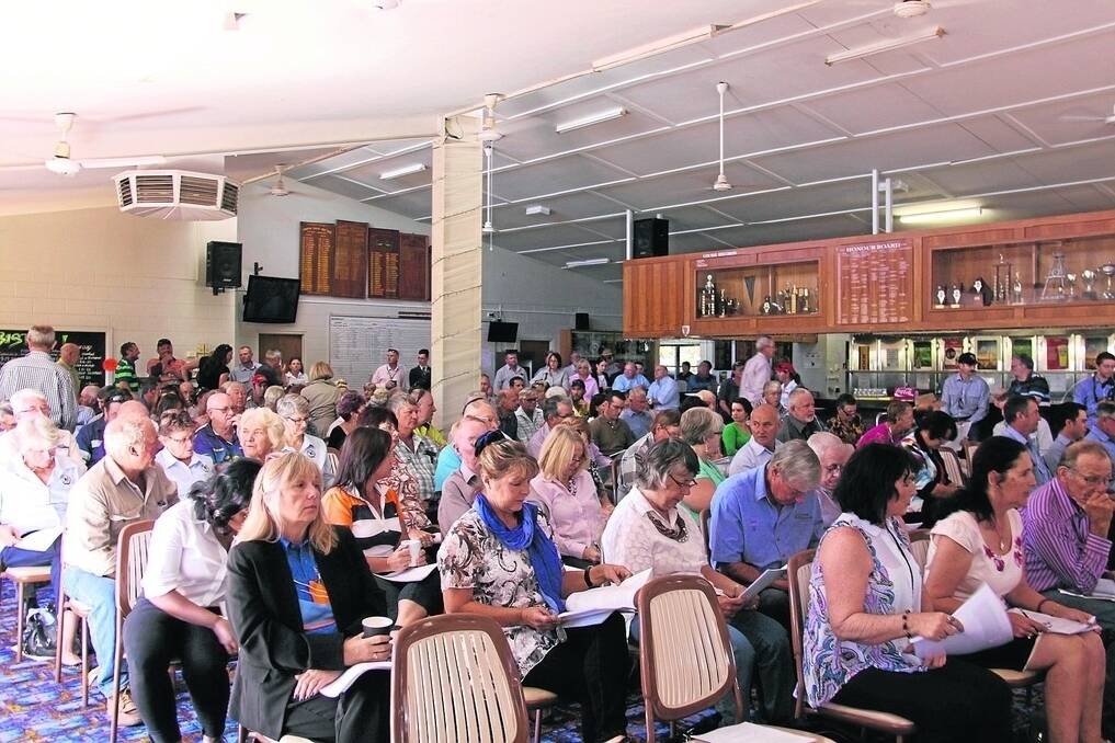 In excess of 200 rural producers attended the Charters Towers rural crisis meeting