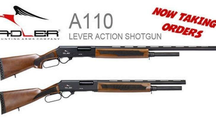 The Adler 110 shotgun.