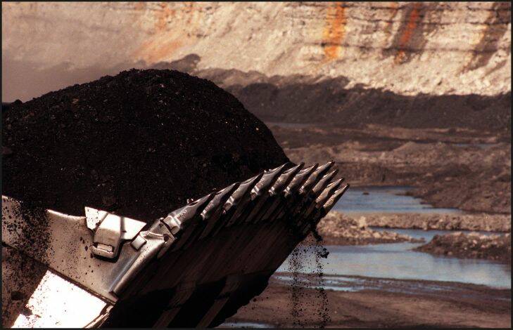 Black seam coal mining. Photo: Michele Mossop