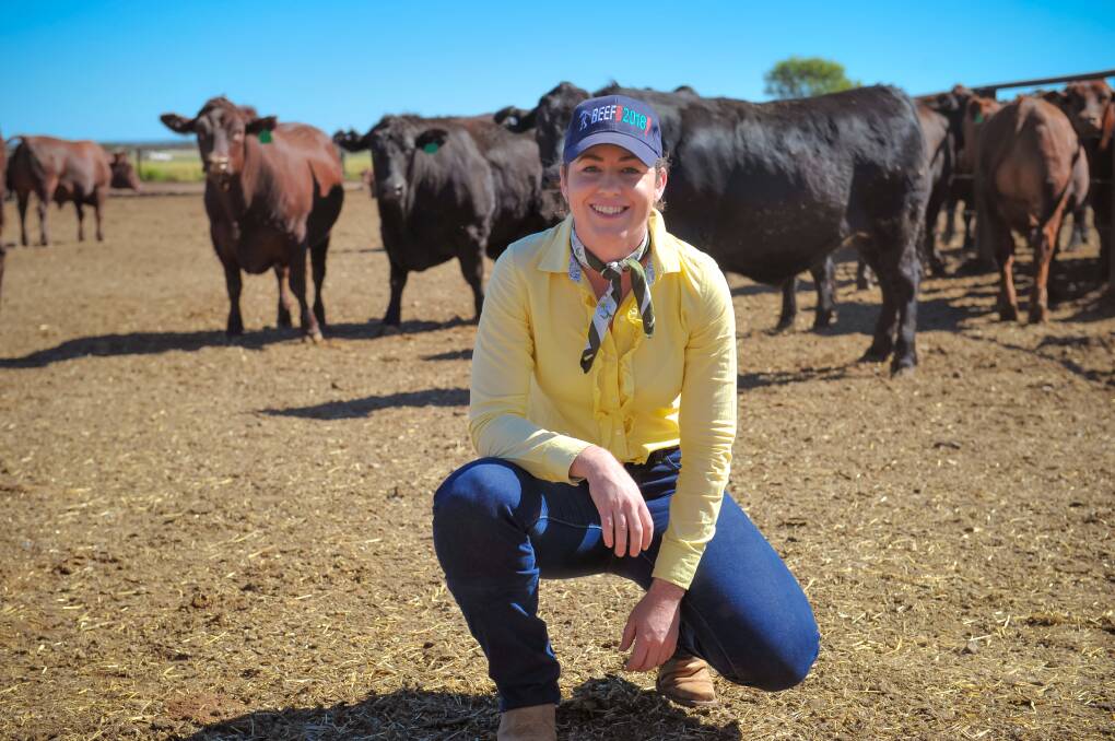 Signature Beef general manager Tess Camm, Brisbane, at Kimberley Station, Clermont, during the Food Heroes event. 