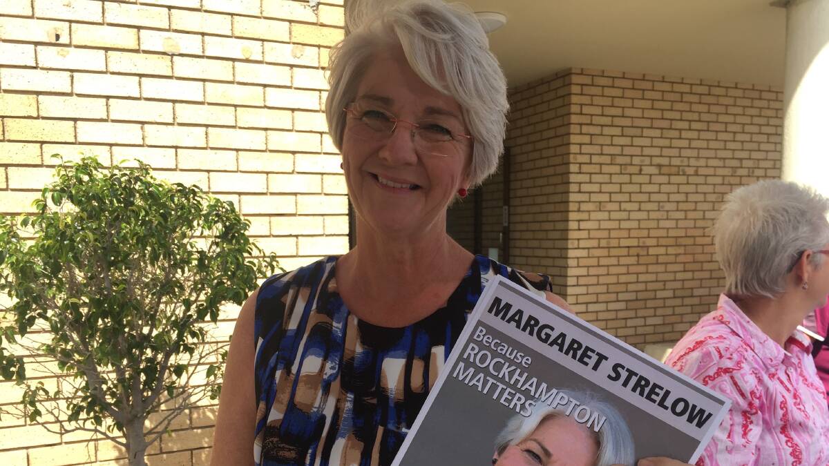 Independent candidate Margaret Strelow. 