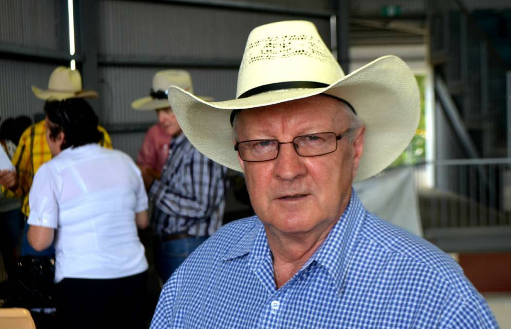 Record breaker: ABBA general manager John Croaker said it was pleasing to see such overwhelming positivity at the 2016 Rockhampton Brahman Week sale.