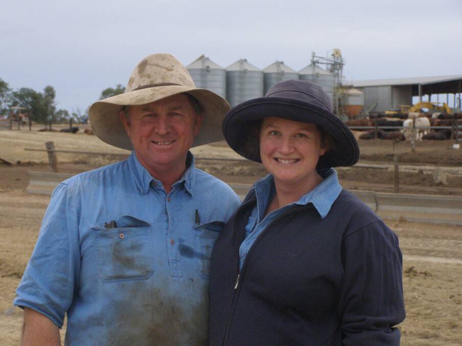Family affair: With her first baby just weeks away Emily Blackley, Bridge Creek, Taroom, and her father Bill Speed, Brig-O-Doon, Taroom, are no strangers to the importance of succession planning.