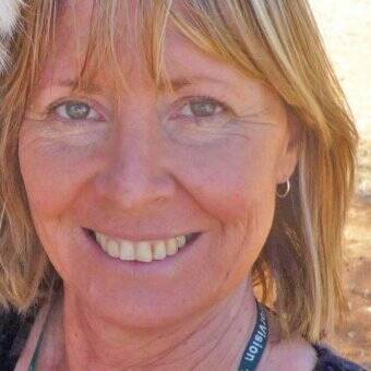 Murdered outback nurse Gayle Woodford.
