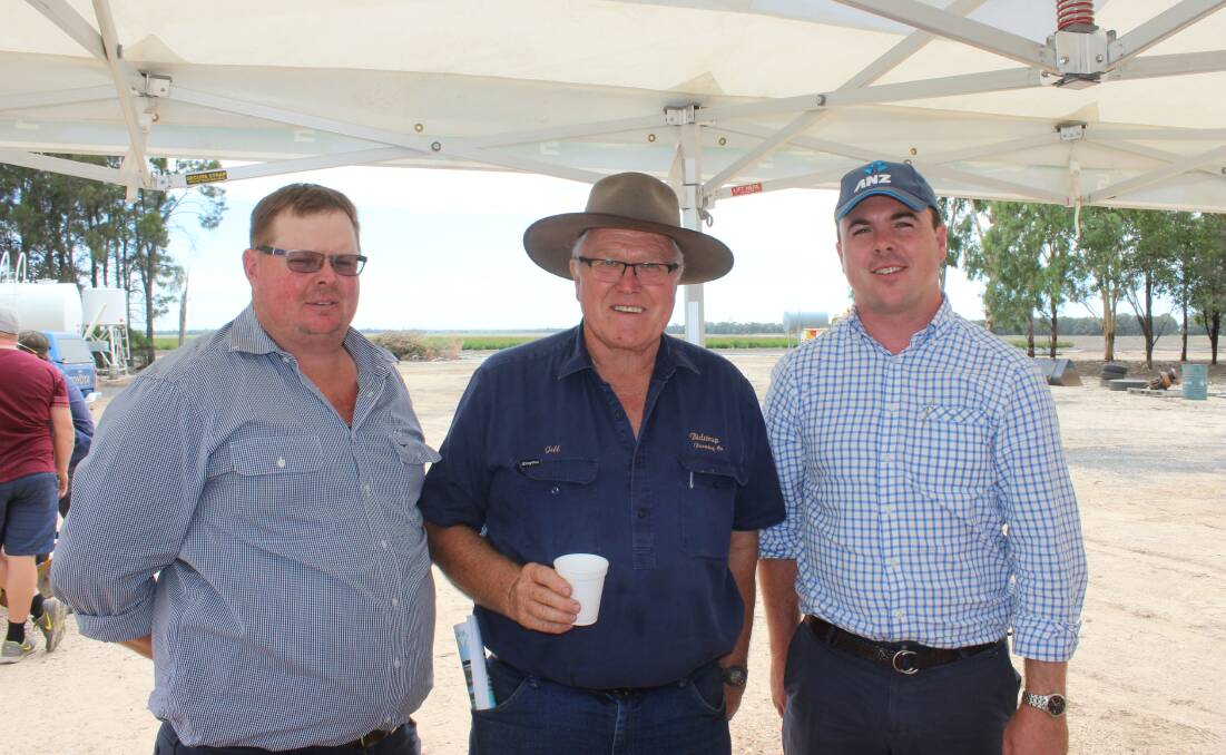 Faces of the Burradoo Plains cotton grower field day.