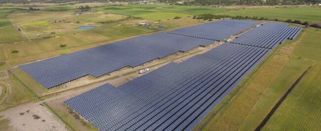 File picture of a rural Solar Farm.