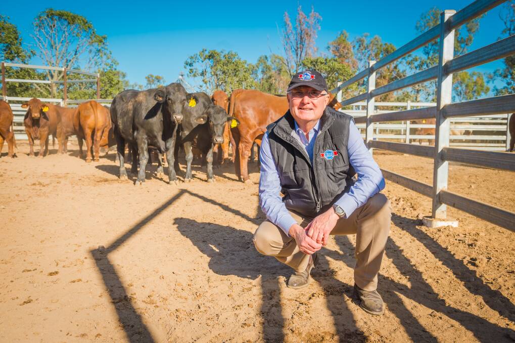 Congratulations to all concerned:  One of the first to welcome the announcement was Teys Australia, Livestock Director, Geoff Teys. Picture: Kelly Butterworth.