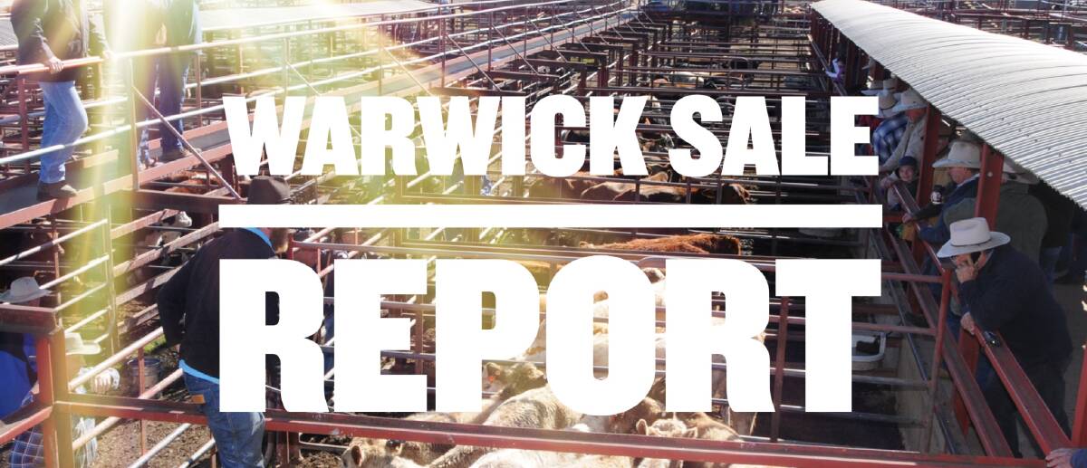 Warwick inaugural weaner sale gets results
