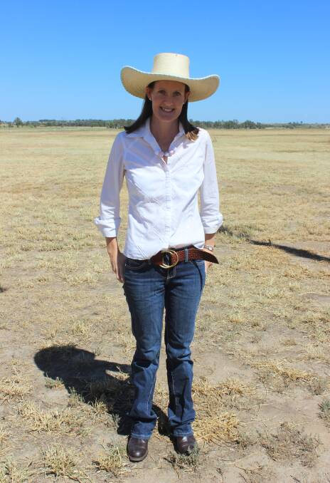 One of the guest speakers at Brindley Park was local Roma beef producer and AgForce cattle board member Janet Reddan. Picture Helen Walker