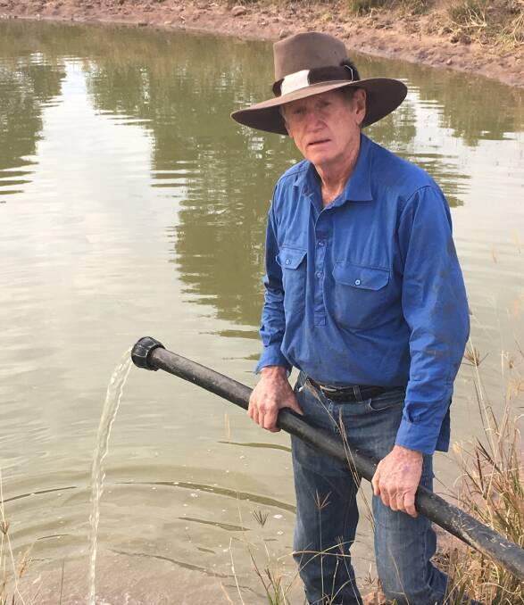 No future: Basin Sustainability Alliance chairman, Lee McNicholl said there was no future in farming in Queensland without water security, and has called on the government to refuse the stage 3 expansion of New Acland's coal mine immediately. Photo supplied.