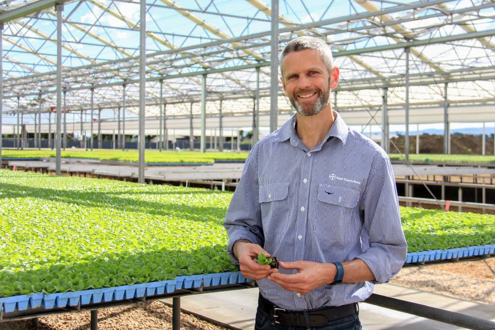 Bayer Business Development Manager Tim O'Grady spoke at the Queensland Country Life's Food Heroes event in Gatton. 