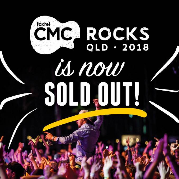 CMC Rocks has sold out in record time. Picture: Facebook