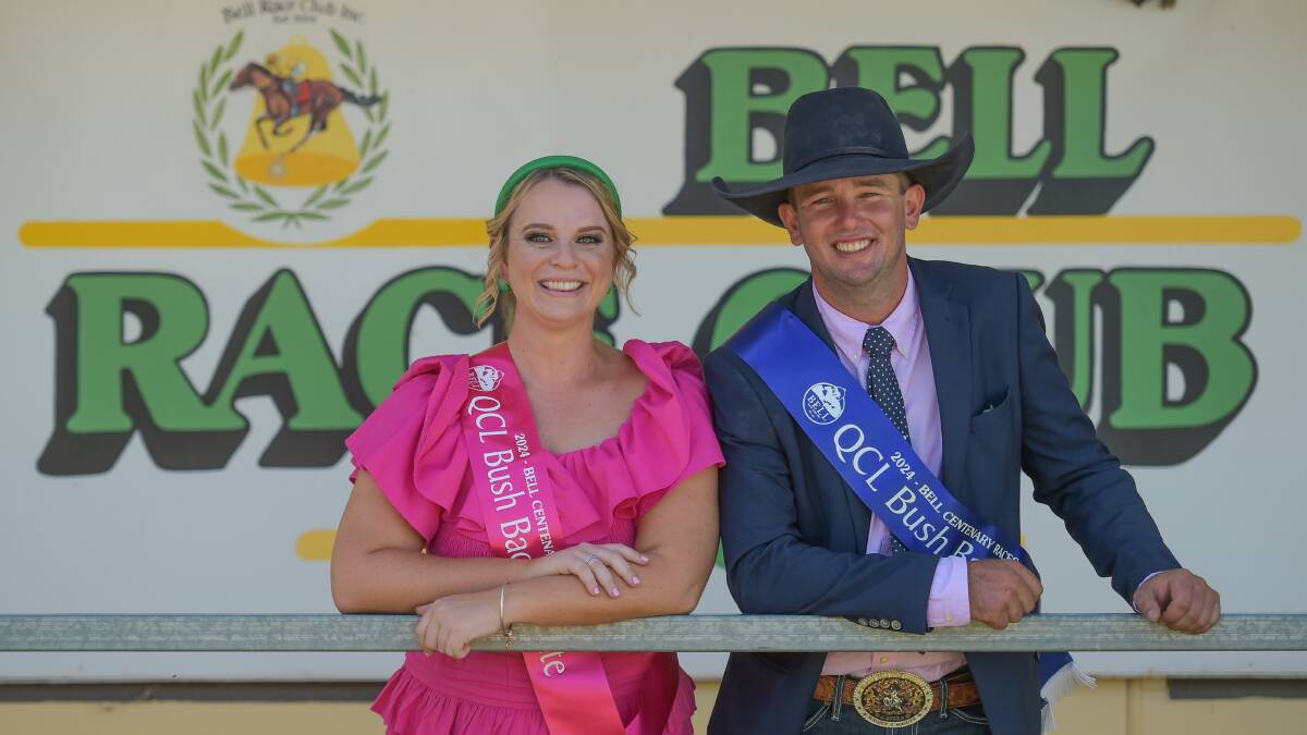 Ella Dalgliesh and Darby Bourke made Brigalow proud on the weekend. Picture: Lucy Kinbacher 