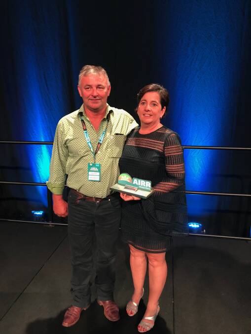 Bruce and Vicki Jones of Samios Trading Post in Mitchell were awarded Qld AIRR Store of the Year recently. 