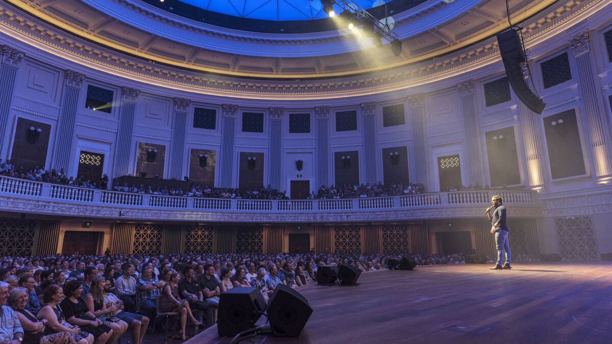 The Brisbane Comedy Festival kicked off with a Gala on February 23 in the Brisbane City Hall, one of three venues showcased in the event. 