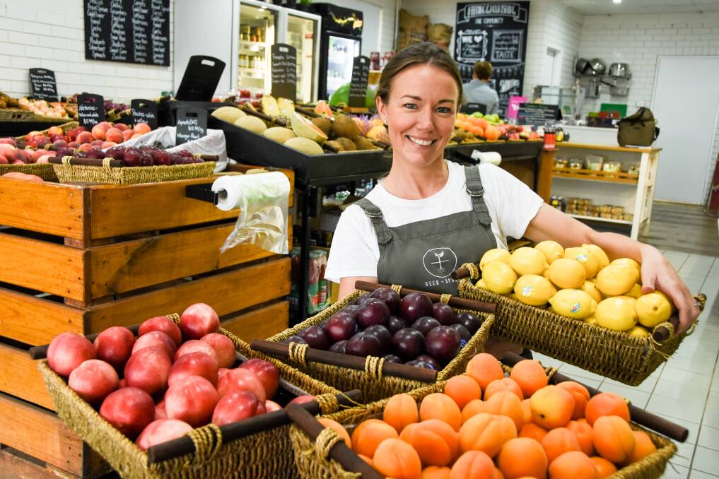 Bec Lomman opened Seed & Sprout in St George 18 months ago and hasn't looked back. 