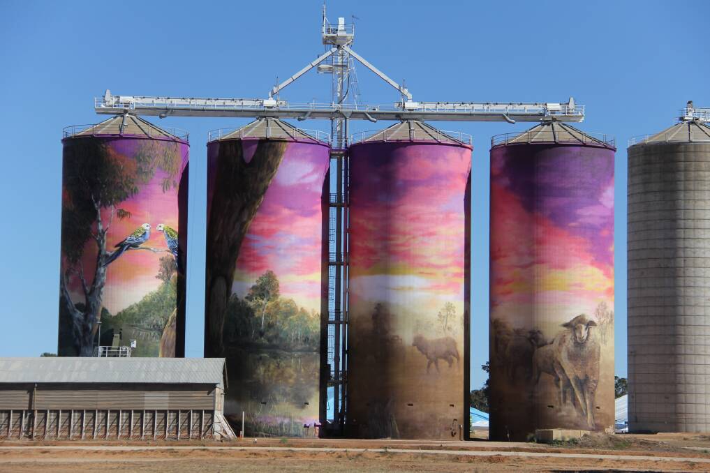 The Thallon silos proved a popular visitor attraction when they were launched earlier this year.