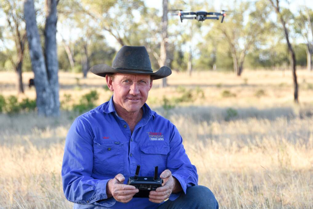 Wallumbilla cattleman and trucking business owner, Mick Johnson, purchased a drone 12 months ago and said it was important that people used them for the right reasons.
