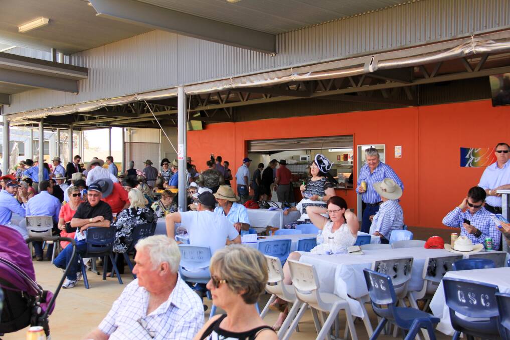Hundreds of people filled the $1.5million facilitites at Quilpie.