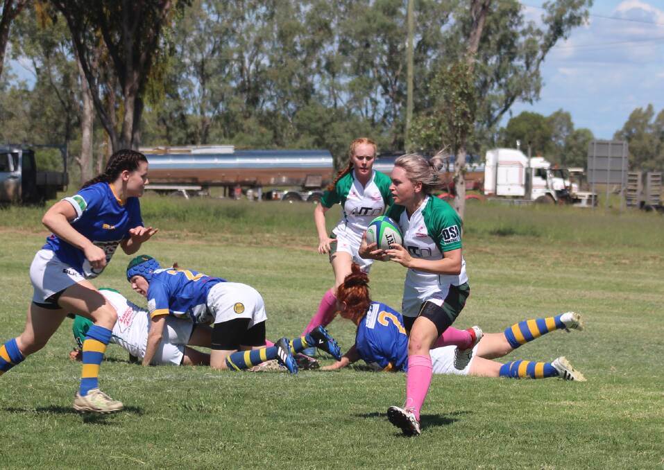 The ladies will be the centre of attention both on and off the field at the Fish Tank, Condamine, this weekend. Picture: Supplied