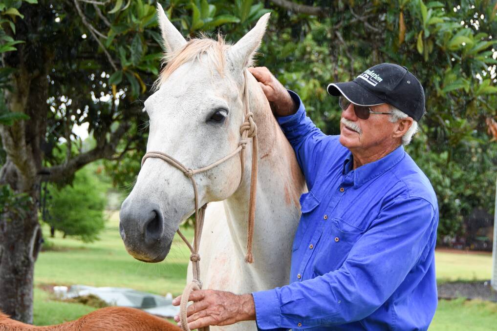 In 50 years, Mr Allan has worked on everything from snakes to taking the bone chip out of a thoroughbred horse in the backyard of his Charters Towers surgery. 