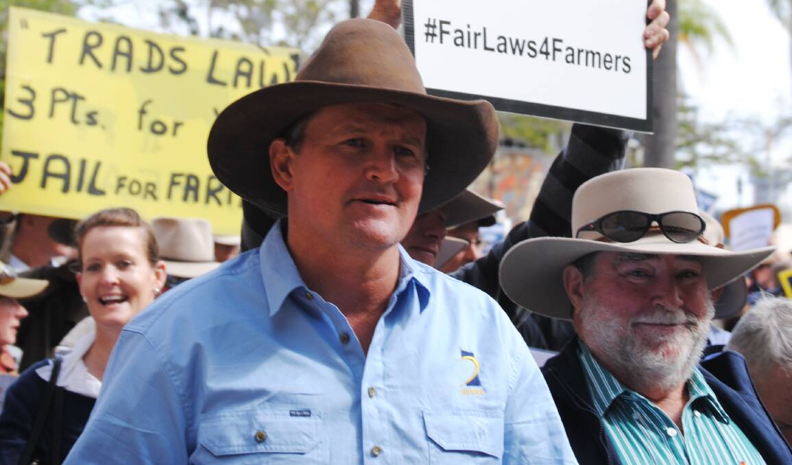 FIGHTING BACK: An expansion of military training areas in Queensland could see more than a 100,000 cattle lost to the state's beef industry says AgForce president Grant Maudsley.
