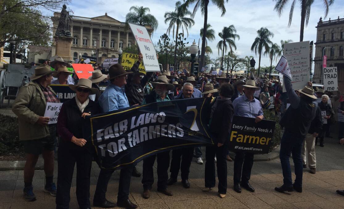 Farmers fighting for fair vegetation management laws.