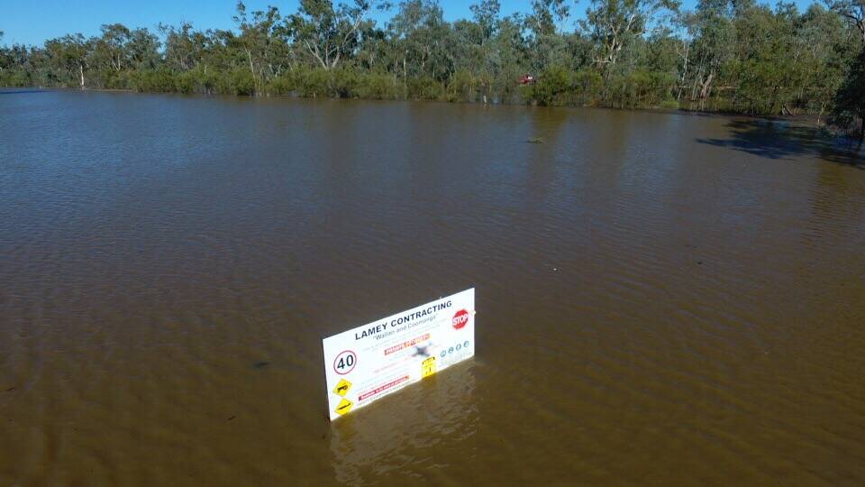 FLOOD IMPACT: Toobeah farmer Chris Lamey is calling for a thorough investigation of the Heathy Headwaters program and associated impacts of irrigation earthworks.