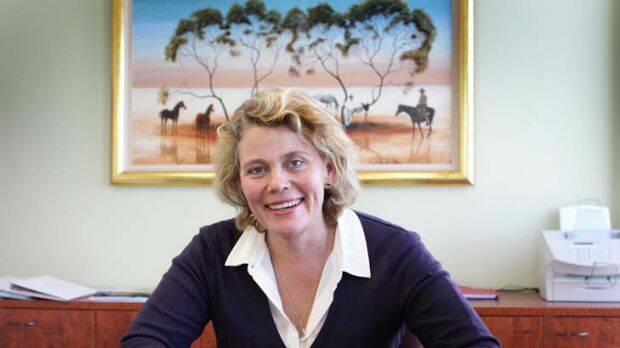 Fiona Simson is the first female president of the NFF in its 37 year history.