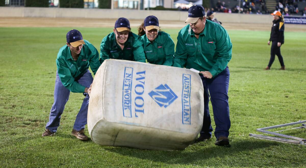 Queenslanders Leon Polzin, Samara Hoffman, Melinda Cann and Bob Walsh, rolled into second in the Australian Young Farmers Challenge at the Royal Adelaide Show.