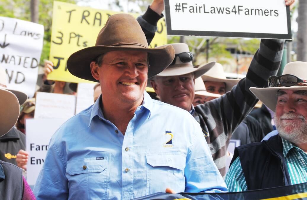 FIGHT FAIR: AgForce president Grant Maudsley says the Palaszczuk government is engaging in the selective use of statistics to justify its controversial new vegetation management laws.  