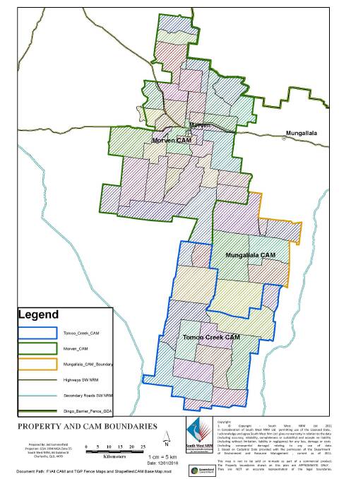 Leinster is located inside the Mungallala collaborative area management fence.