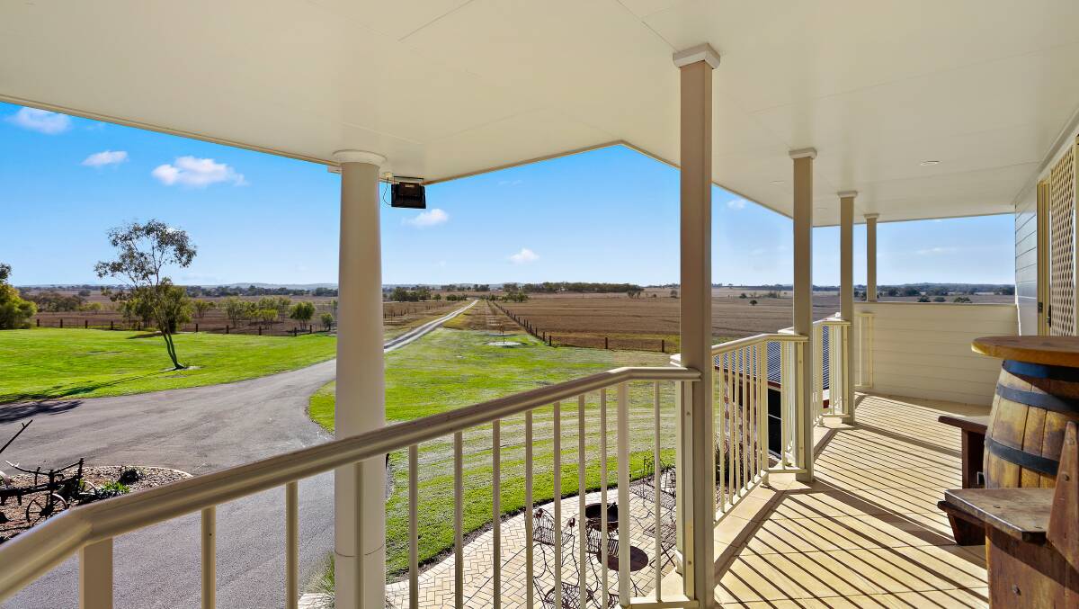 The Pittsworth property Lazy Daze covers 110 hectares.