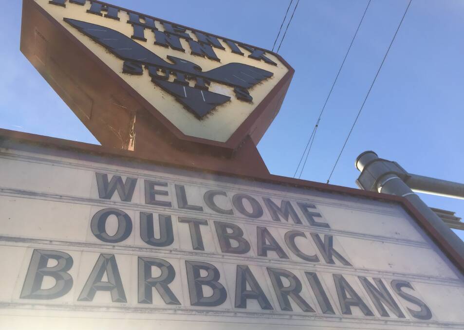 HOME BASE: Phoenix Inn in Eugene welcomes the Outback Barbarians.