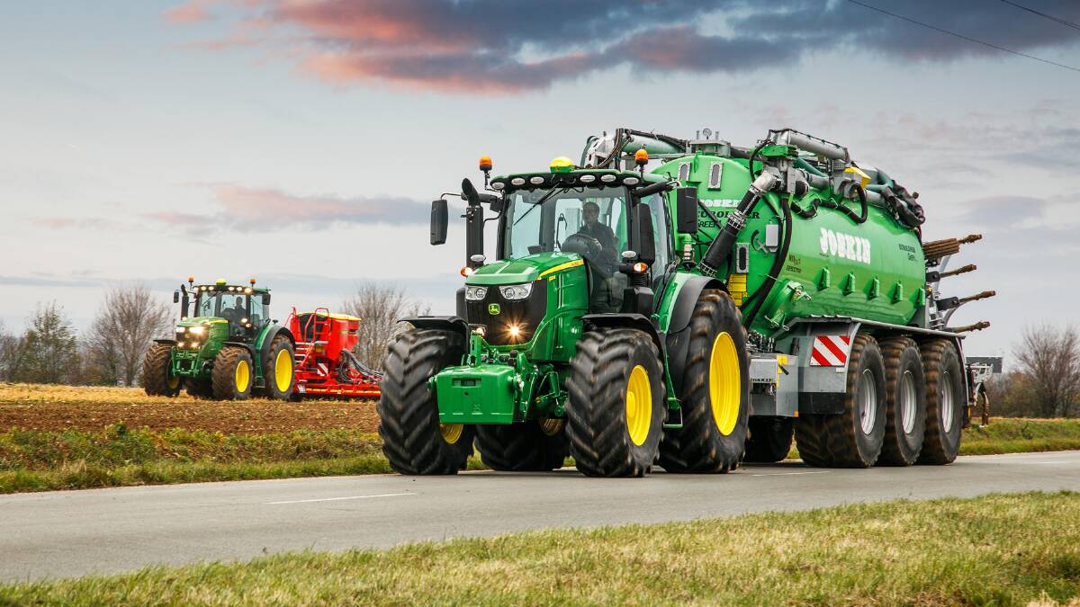 FULL SET: John Deere has completed the 6R Series range with the launch of the higher powered 6230R and 6250R models. 