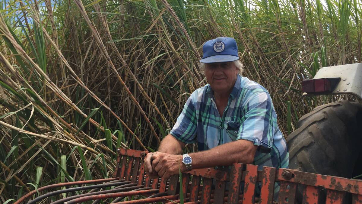 DOWN TIME: Woongoolba canegrower Gary Ludcke says shutdowns at the Rocky Point mill are holding up the harvest.