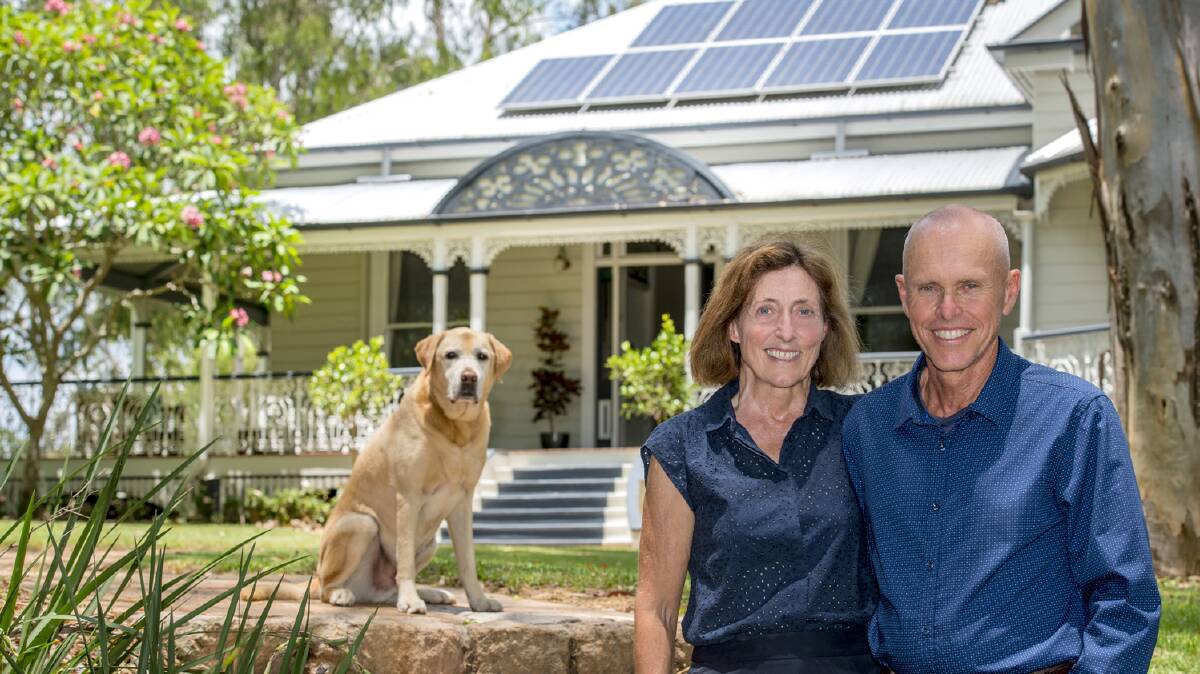 
Brisbane based anaesthetist Dr Anne Cunningham and her retired psychologist husband Rod Cunningham are selling Jedburgh.