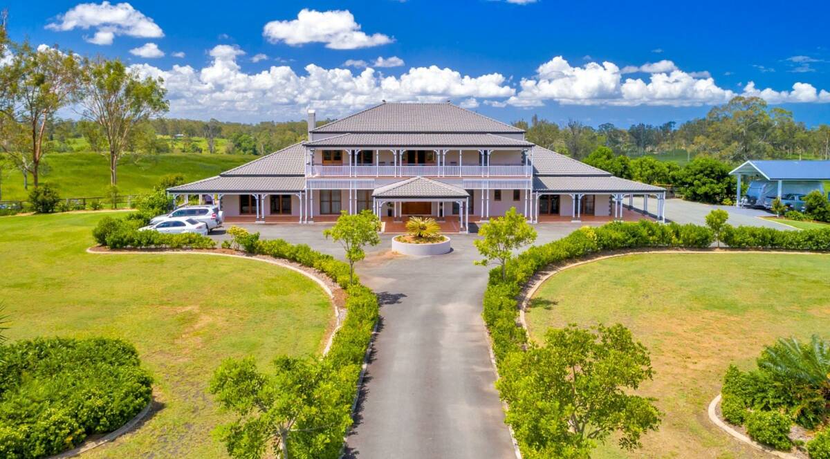 ON THE MARKET: Eden Park features a 1200sq m homestead with four bedrooms, each with an en suite and walk in robe. 